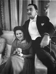 Dali and his wife