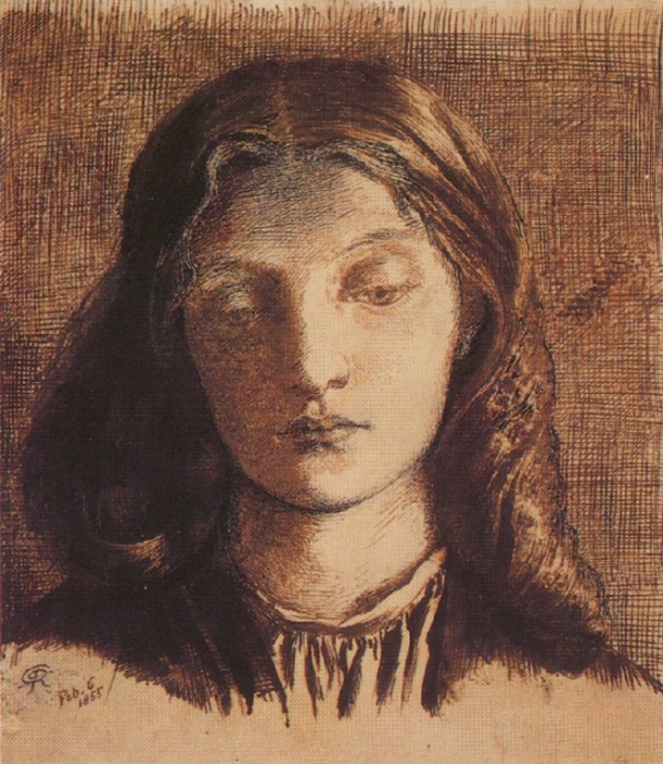 portrait-of-elizabeth-siddal-1855-pen-and-ink-rossetti