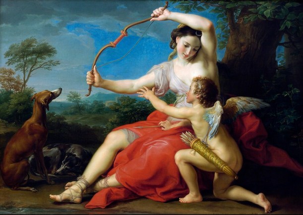 Batoni._Diana_and_Cupid_(1761)